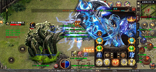 新开传奇私服石墓八层暗之触龙神，四小时刷新必抢第一刀